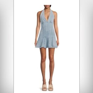 Vintage Havana Blue Denim mini dress - medium NWT